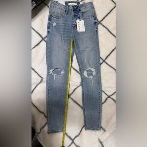 NWT SZ 5 Eunina Bella high rise skinny jeans